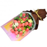 Valentines Day Special  18pcs Roses Bouquet